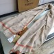 Replica Burberry Cashmere Solid Color Thin Schawl 80 x 200 Orange
