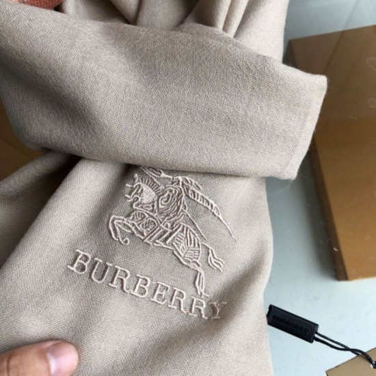 Replica Burberry Cashmere Solid Color Thin Schawl 80 x 200 Orange
