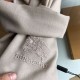 Replica Burberry Cashmere Solid Color Thin Schawl 80 x 200 Orange