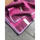 Replica Burberry classic thin section encryption texture velvet scarf Purple