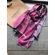 Replica Burberry classic thin section encryption texture velvet scarf Purple