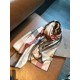 Replica Burberry classic thin section encryption texture velvet scarf Brown
