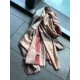 Replica Burberry classic thin section encryption texture velvet scarf Brown