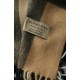 Fake Burberry Classic Check Cashmere Shawl 70 x 200 Brown Replica