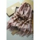 Replica Burberry Classic Check Cashmere Shawl 70 x 200 Pink