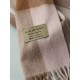 Fake Burberry Classic Check Cashmere Shawl 70 x 200 Apricot Replica