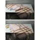 Fake Burberry Classic Check Cashmere Shawl 70 x 200 Apricot Replica