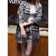 Fake Burberry Classic Check Cashmere Shawl 70 x 200 Gray Replica