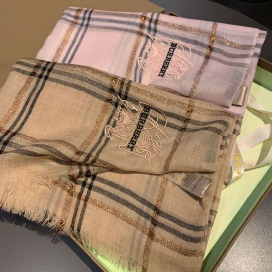Replica Burberry Silk Cashmere Shawl 130 x 240