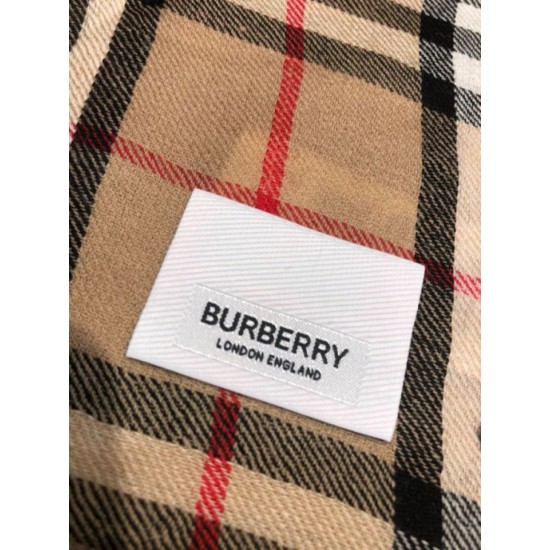 Replica Burberry Vintage Check Horseferry Cashmere Shawl 100 x 200