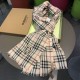 Replica Burberry TB Check Horseferry Cashmere Shawl 70 x 200 Black