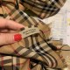 Replica Burberry TB Check Horseferry Cashmere Shawl 70 x 200 Brown