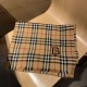 Replica Burberry TB Check Horseferry Cashmere Shawl 70 x 200 Brown