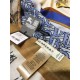 Fake Burberry Oyster Print Cashmere Shawl 110 x 200 Blue Replica