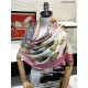 Fake Burberry Oyster Print Cashmere Shawl 110 x 200 Coffee Replica