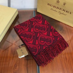 Replica Burberry TB Limit Edition Cashmere Shawl Claret