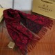 Replica Burberry TB Limit Edition Cashmere Shawl Claret