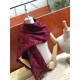 Replica Burberry TB Limit Edition Cashmere Shawl Claret