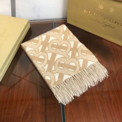 Fake Burberry TB Limit Edition Cashmere Shawl Apricot Replica