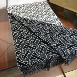 Replica Burberry TB Limit Edition Cashmere Shawl Gray