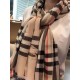 Fake Burberry Classic Horse Cashmere Shawl Beige Replica