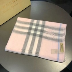 Replica Burberry Classic Horse Cashmere Shawl Pink