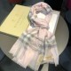 Replica Burberry Classic Horse Cashmere Shawl Pink