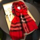 Replica Burberry Classic Horse Cashmere Shawl Red