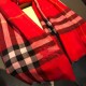 Replica Burberry Classic Horse Cashmere Shawl Red