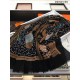 Replica Hermes Pop horse Cashmere Shawl 110 x 200 Black Replica Hermes Pop horse Cashmere Shawl 110 x 200 Black