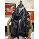 Replica Hermes Pop horse Cashmere Shawl 110 x 200 Black Replica Hermes Pop horse Cashmere Shawl 110 x 200 Black