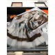 Replica Hermes Pop horse Cashmere Shawl 110 x 200 White Replica Hermes Pop horse Cashmere Shawl 110 x 200 White
