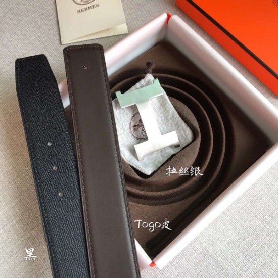 Replica Hermes Constance 2 Belt Buckle Black Epsom 42MM Strap