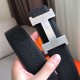 Replica Hermes Constance 2 Belt Buckle Black Epsom 42MM Strap