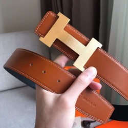 Replica Hermes Constance 2 Belt Buckle Gold/Noir Swift 42MM Strap