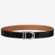 Replica Hermes Etrier Buckle Belt Brown Clemence 32 MM Strap