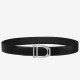 Replica Hermes Etrier Buckle Belt Black Clemence 32 MM Strap Replica Hermes Etrier Buckle Belt Black Clemence 32 MM Strap