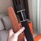 Replica Hermes H d'Ancre Reversible Belt Brown/Noir Leather