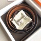 Replica Hermes H d'Ancre Reversible Belt Brown/Noir Leather