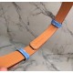 Replica Hermes Kelly Belt Blue Epsom Leather