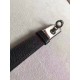 Fake Hermes Kelly Belt Black Epsom Leather Replica
