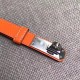 Replica Hermes Kelly Belt Orange Epsom Leather