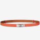 Replica Hermes Kelly Belt Orange Epsom Leather