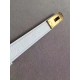 Replica Hermes Kelly Belt White Epsom Leather