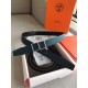 Replica Hermes Officier Reversible 38mm Belt Blue Clemence Leather Replica Hermes Officier Reversible 38mm Belt Blue Clemence Leather