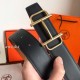 Replica Hermes Royal 38MM Reversible Belt Brown Clemence Leather