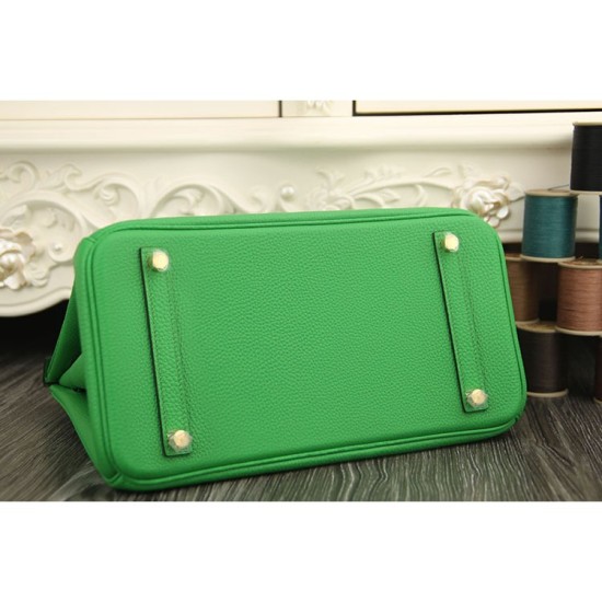 Replica Hermes Birkin 30cm 35cm Bag In Bamboo Clemence Leather