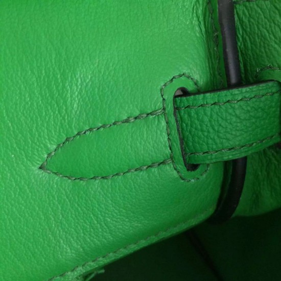 Replica Hermes Birkin 30cm 35cm Bag In Bamboo Clemence Leather