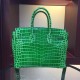 Fake Hermes Birkin 30cm 35cm Bag In Bamboo Crocodile Leather Replica