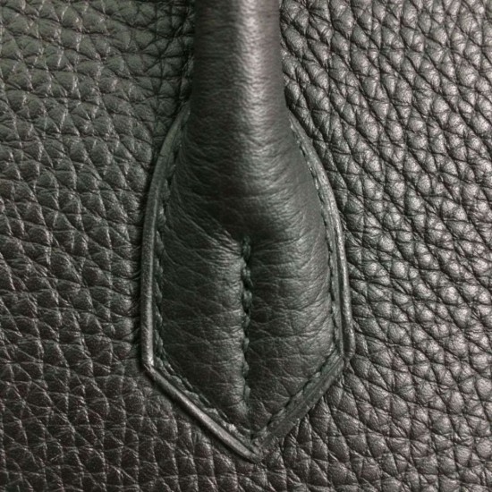 Replica Hermes Birkin 30cm 35cm Bag In Black Clemence Leather